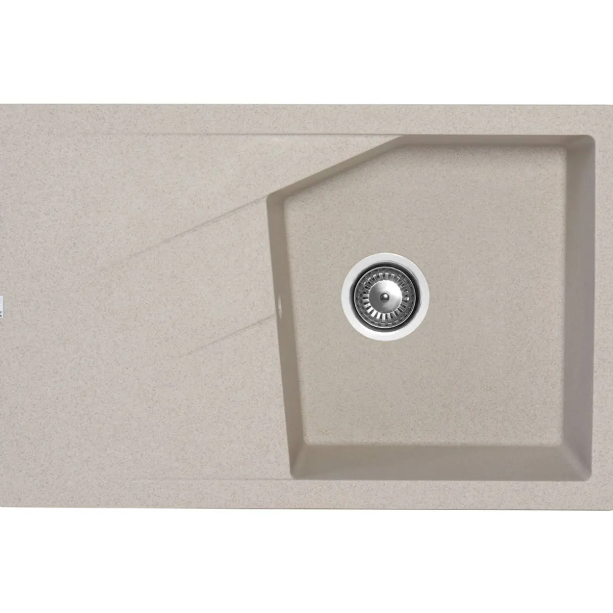Keittiöallas Aqualine K 780 x 500 mm X-Granit hiekanvärinen
