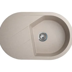 Keittiöallas Aqualine M 780 x 500 mm X-Granit hiekanvärinen