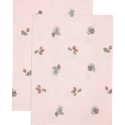 Keittiöpyyhe Miny 50 x 70 cm kävyt ja tammenterhot