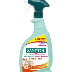 Keittiösuihke Sanytol 750 ml desinfioiva +50 %