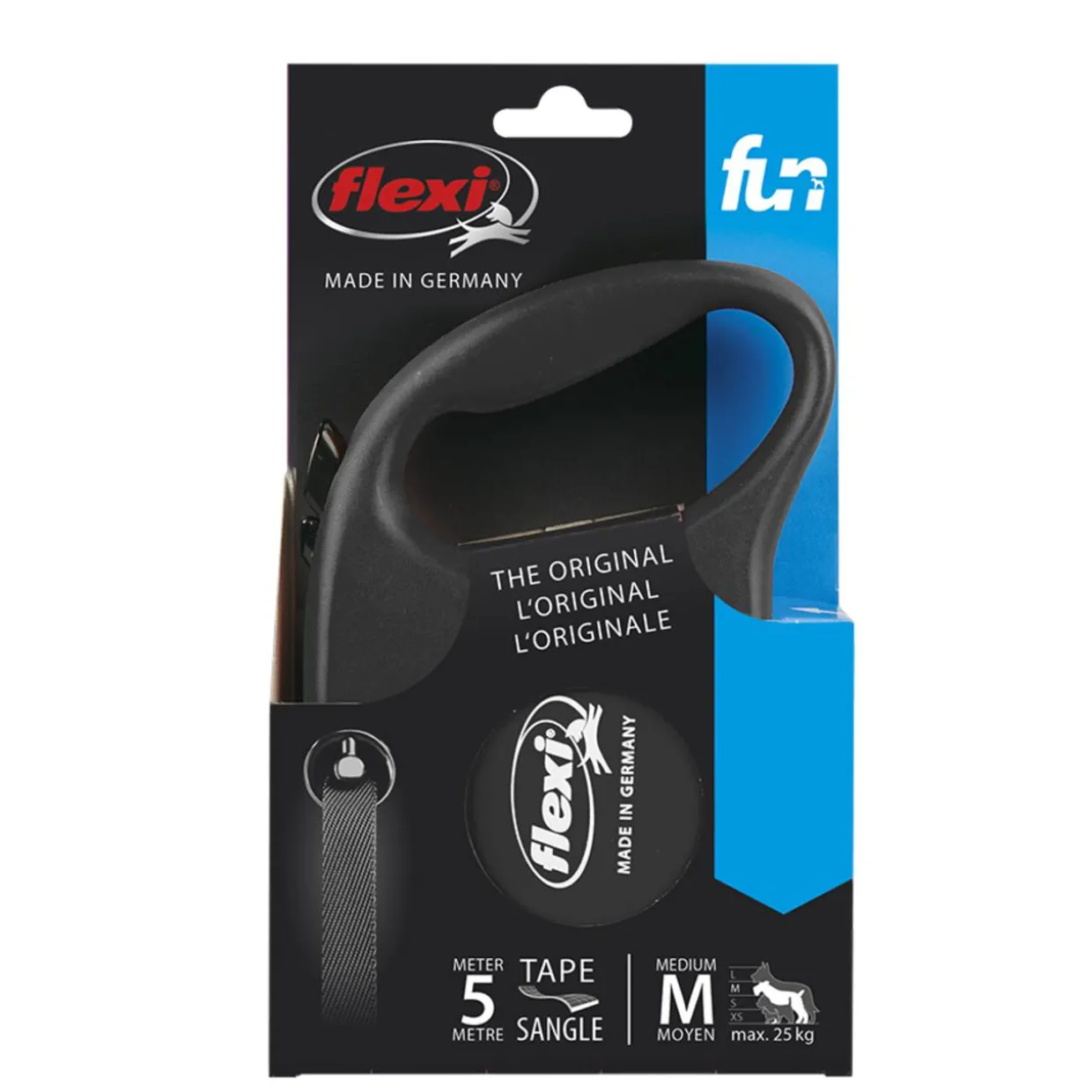 Kelatalutin Flexi M 5 m 25 kg nauha