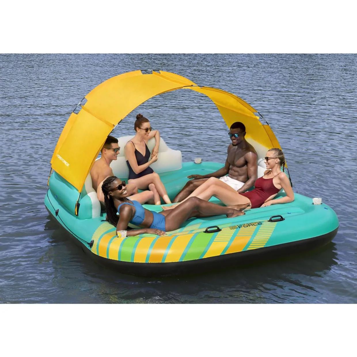 Kelluntalautta Bestway Hydro-Force Sunny Lounge 300 x 275 cm