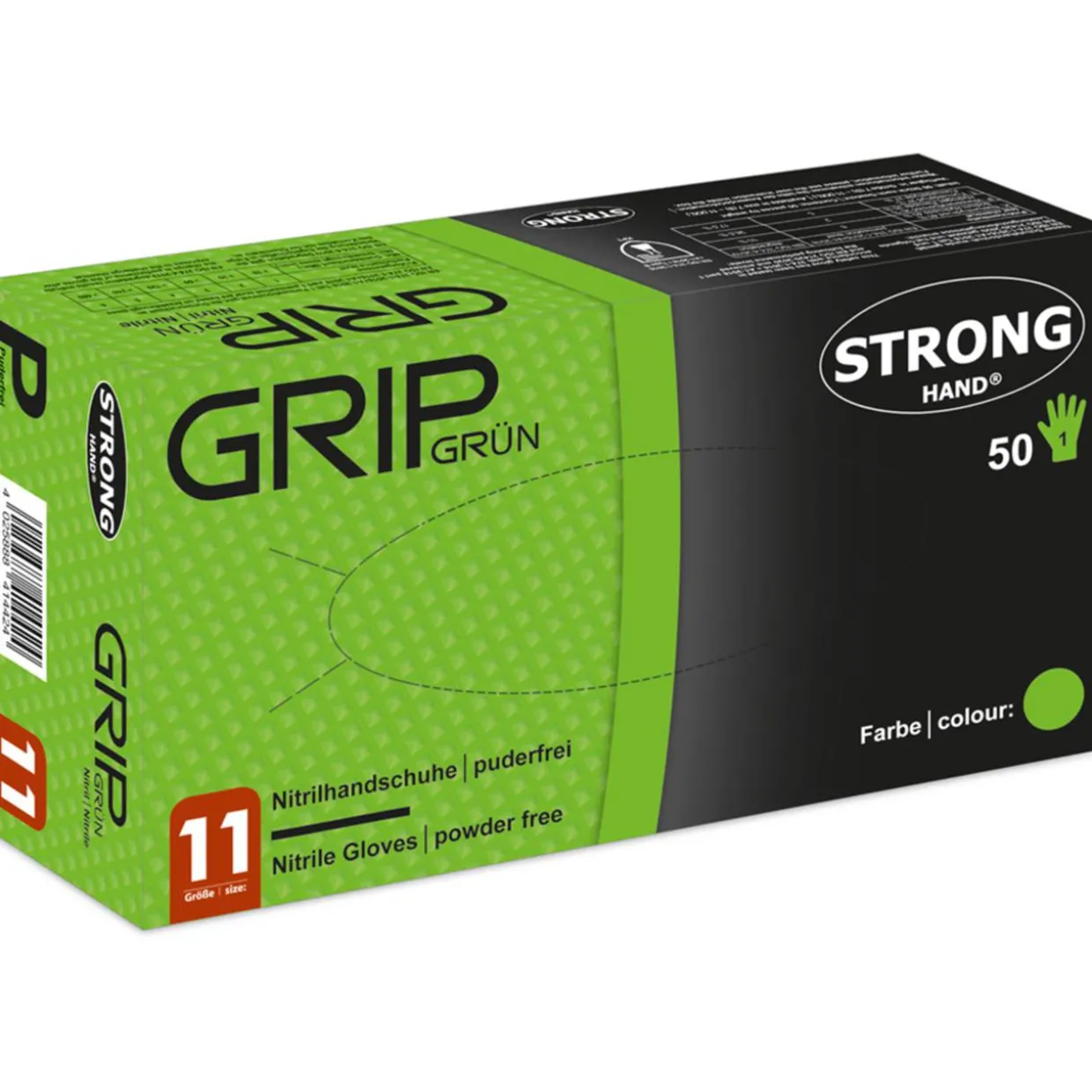 Kertakäyttökäsine Stronghand Grip nitriili