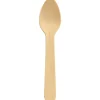 Kertakäyttölusikka Biopak 11 cm 10 kpl puinen