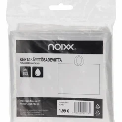 Kertakäyttösadeviitta noixx kirkas