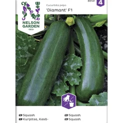 Kesäkurpitsa siemen Nelson Garden Basic Zucchini/Diamant F1