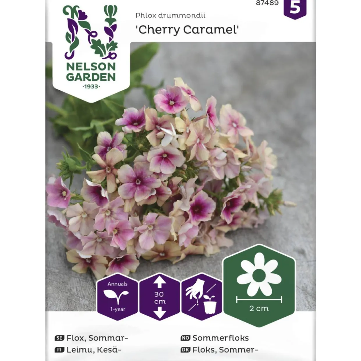 Kesäleimu siemen Nelson Garden Basic Cherry Caramel