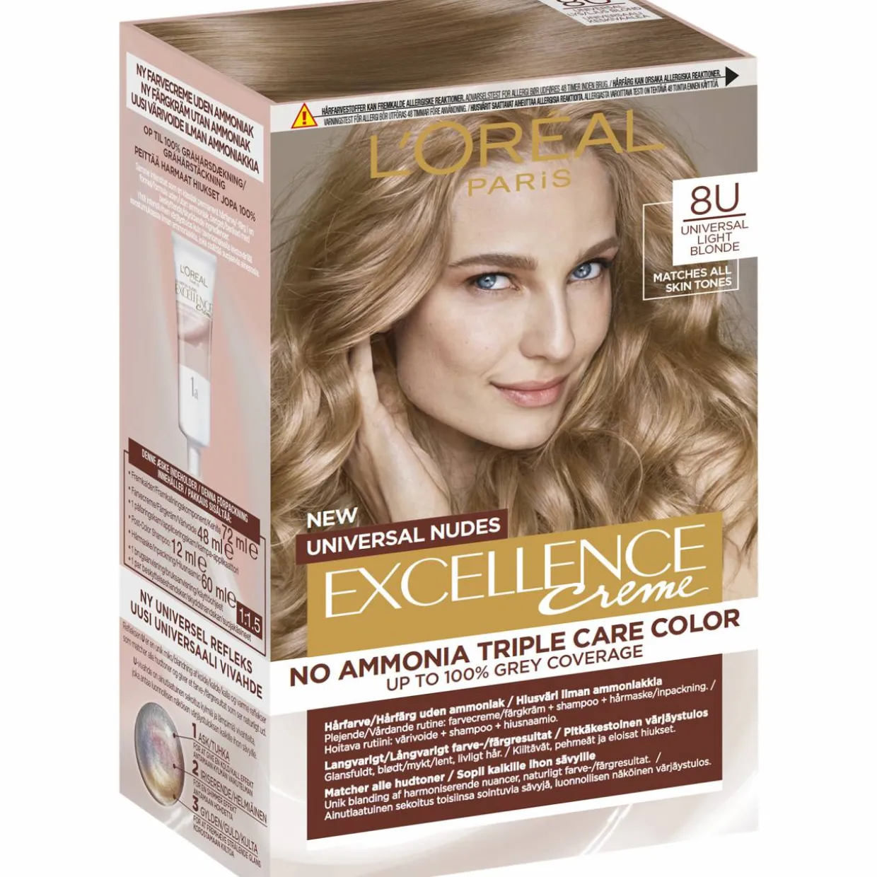 Kestoväri Loreal Excellence Creme Universal, useita sävyjä