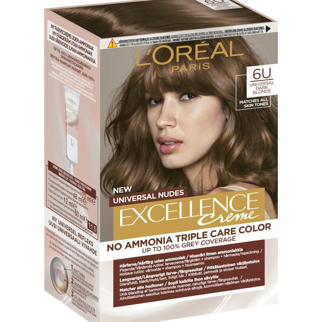 Kestoväri Loreal Excellence Creme Universal, useita sävyjä