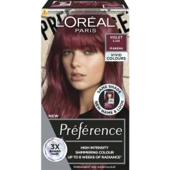 Kestoväri Loreal Preference Vivid Colours, useita sävyjä