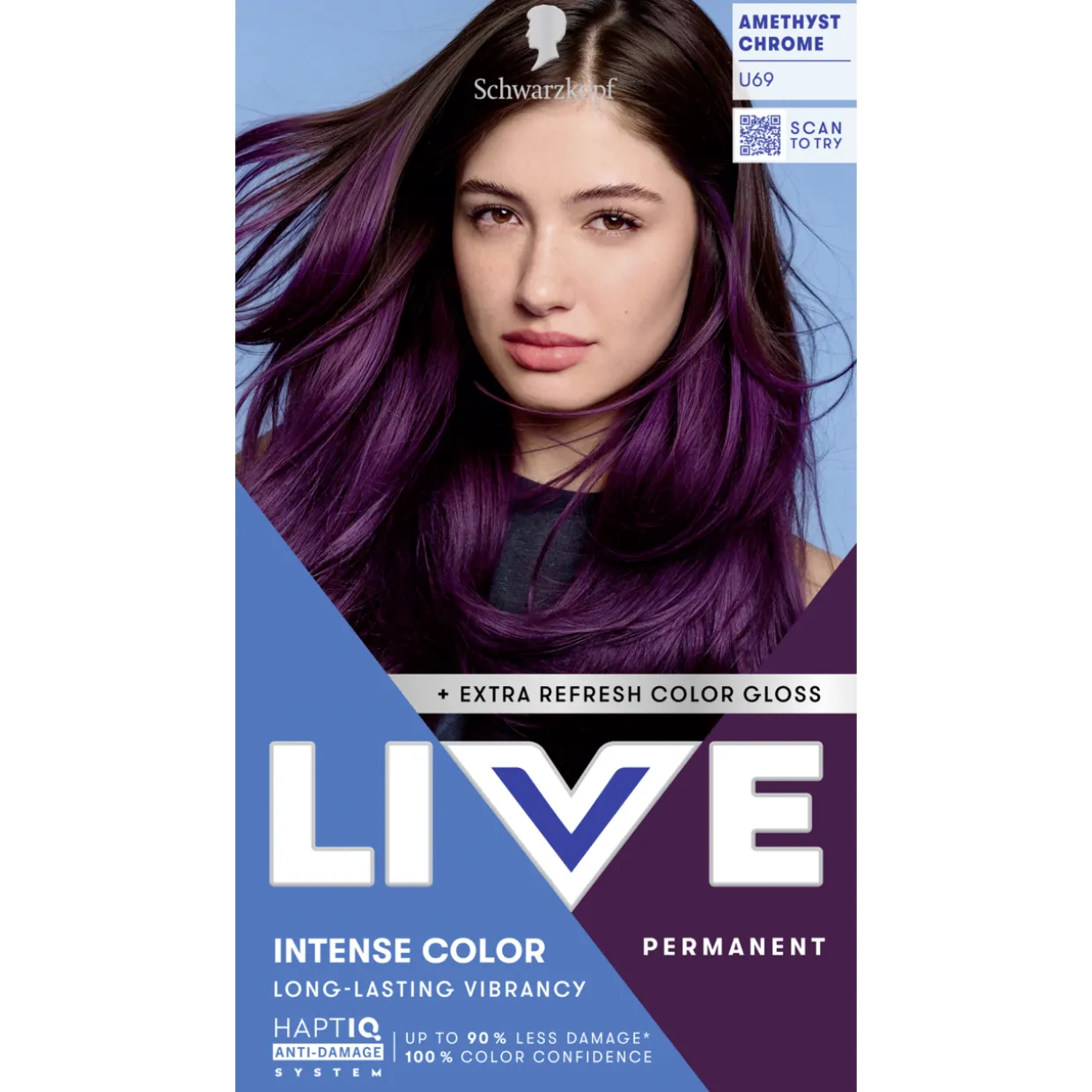 Kestoväri Schwarzkopf Live Intense Color, useita värejä