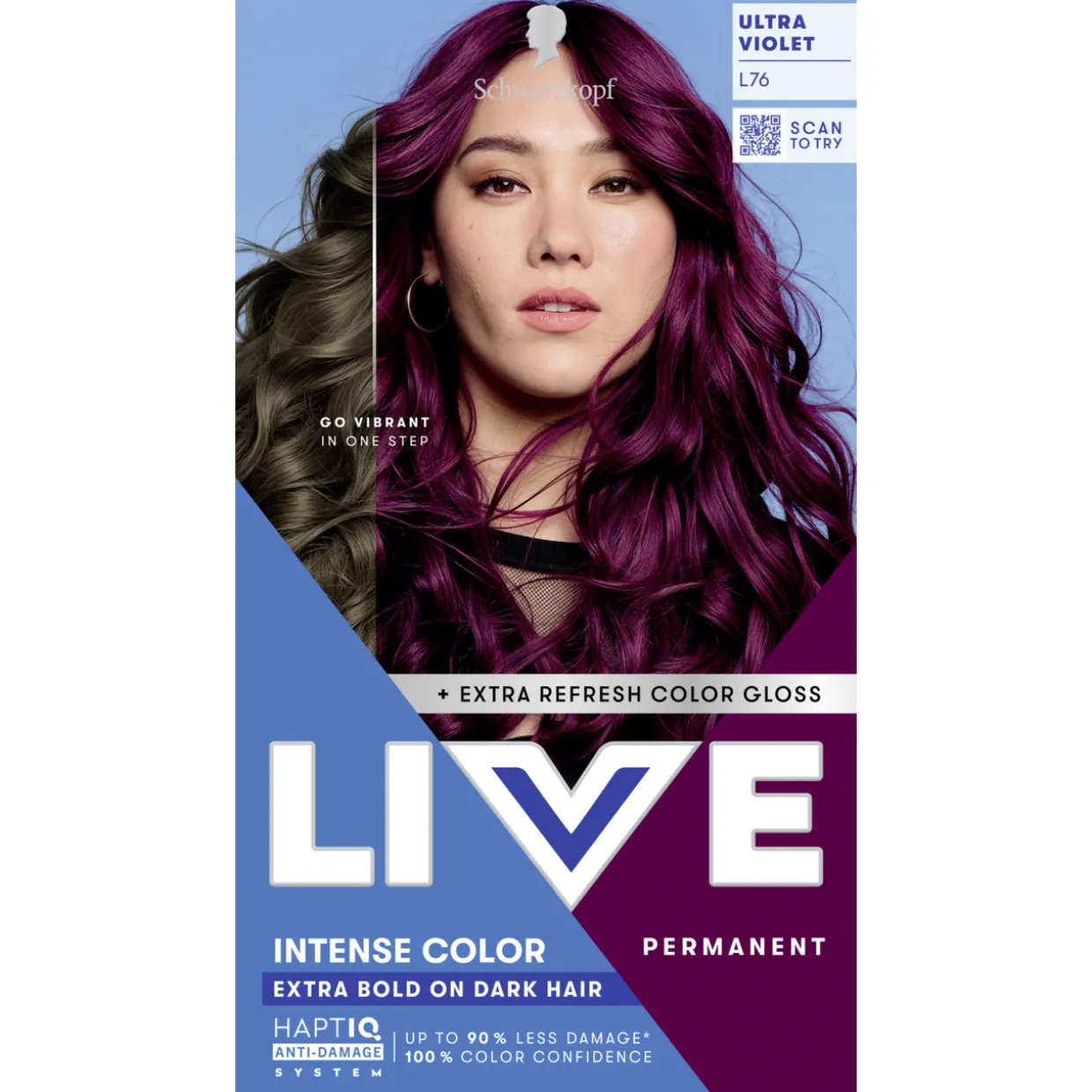 Kestoväri Schwarzkopf Live Intense Color, useita värejä
