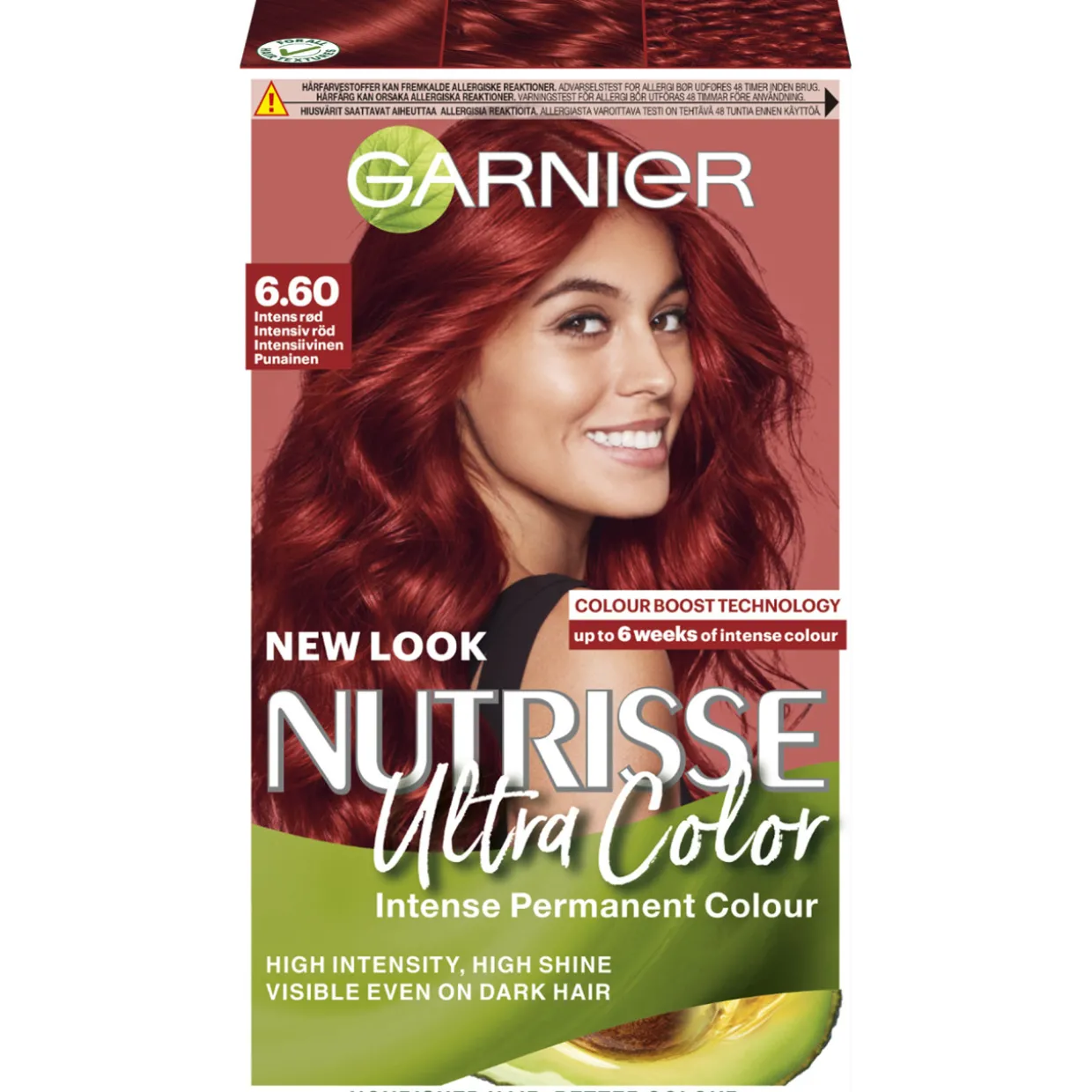 Kestoväri Ultra Color 6.60 Intensiivinen punainen