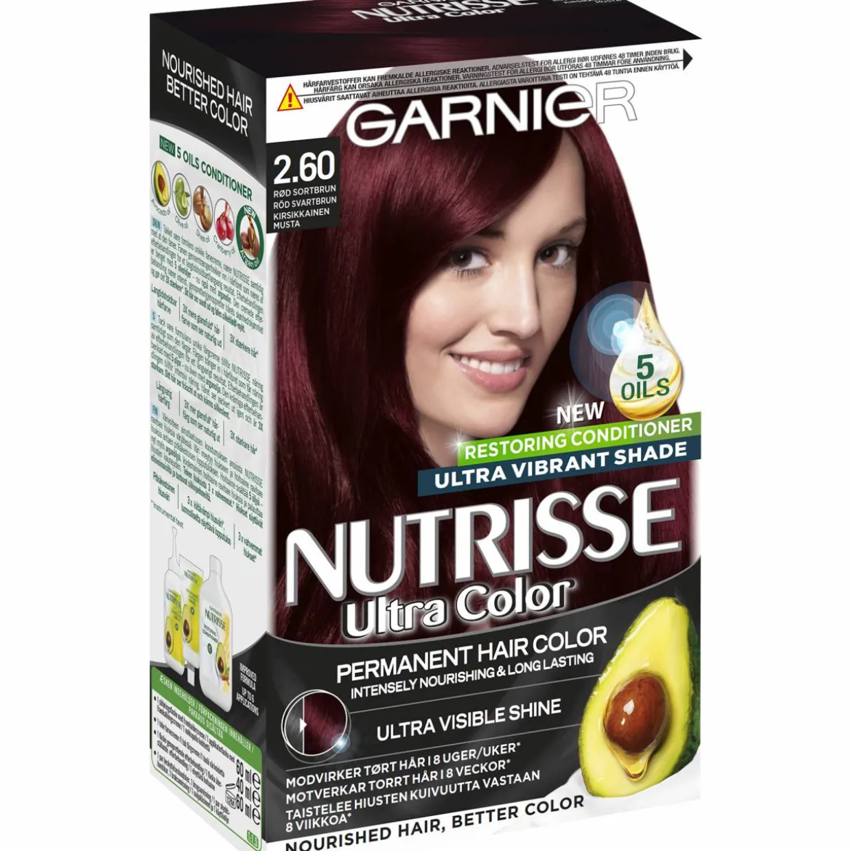 Kestoväri Ultra Color 2.60 Kirsikkainen Musta