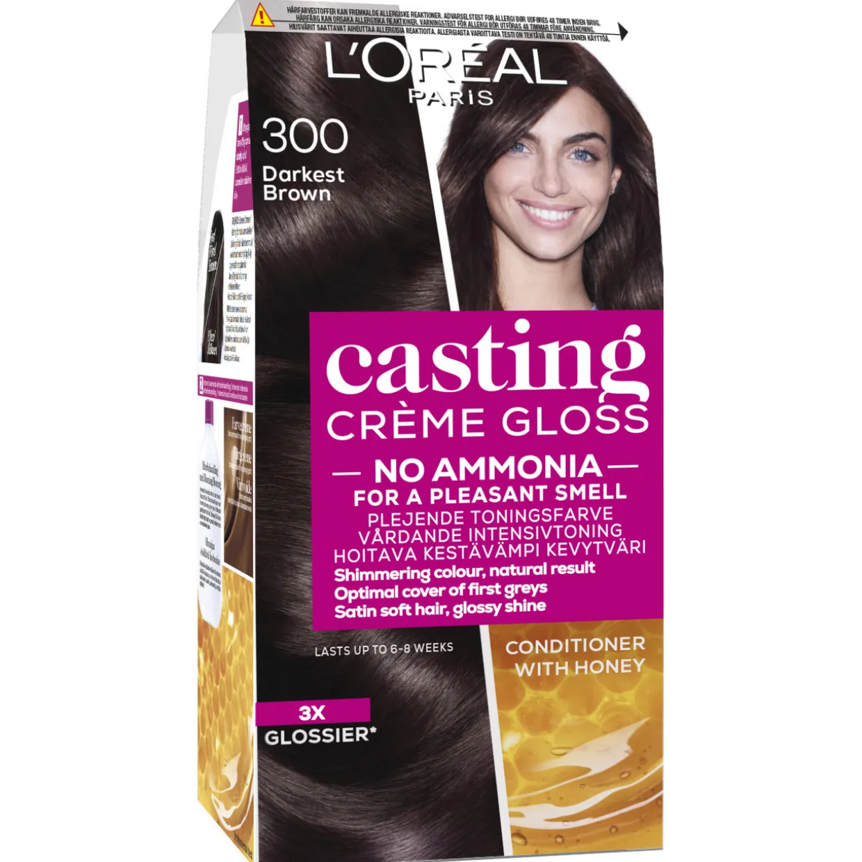 Kevytväri Gloss 300 Darkest Brown