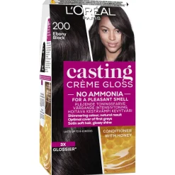 Kevytväri Gloss 200 Ebony Black