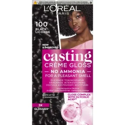 Kevytväri Loreal Casting Créme Gloss 100 musta