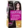 Kevytväri Loreal Casting Crème Gloss 4102 Keskiruskea Tuhka Neutraali Helmiäinen