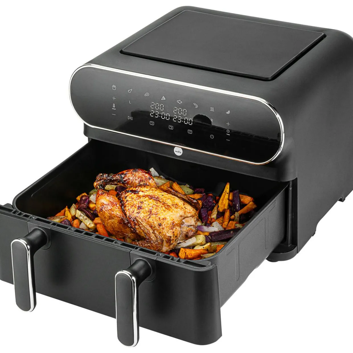 Kiertoilmakypsennin Wilfa Airfryer AF-2X50 Dual