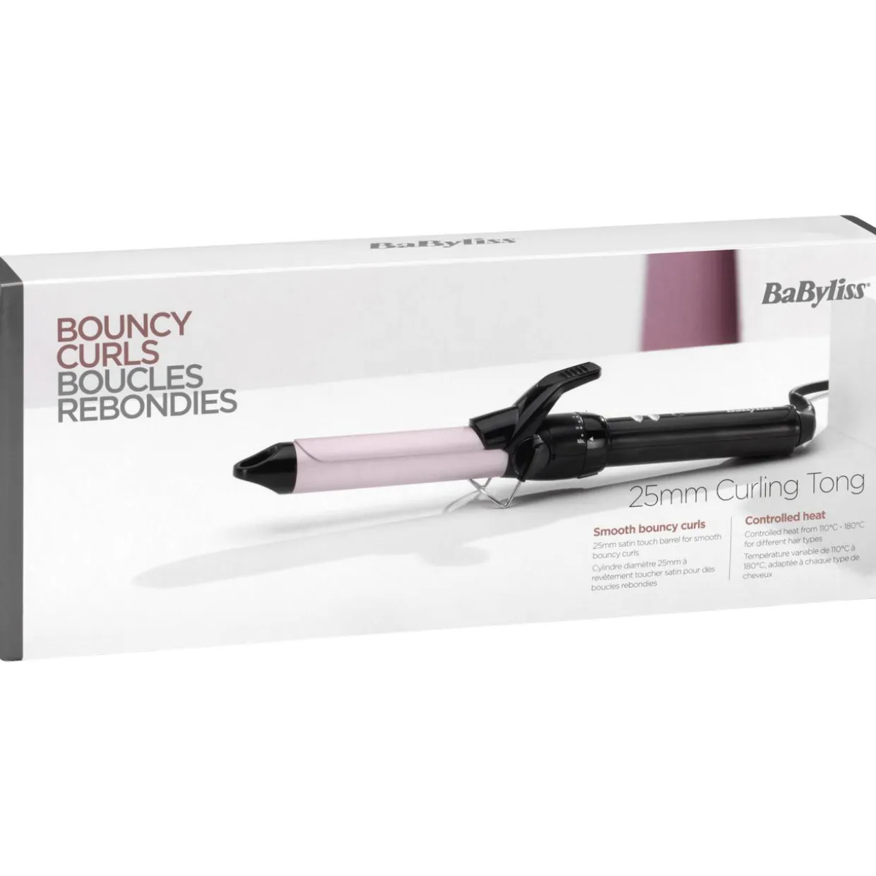 Kiharrin BaByliss Curling Tong 25 mm