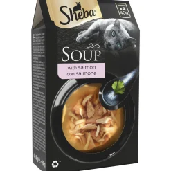 Kissanherkku Sheba 4 x 40 g Soup lohi