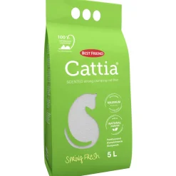 Kissanhiekka Best Friend 5 l Cattia Spring Fresh