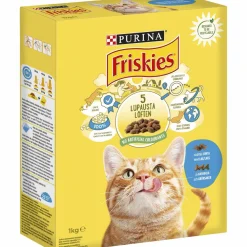 Kissanruoka Friskies 1 kg lohi-kasvis