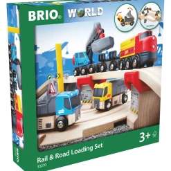 Kivenlastaussetti BRIO Rail & Road