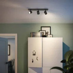 Kohdevalaisin Philips Runner musta 3x20W