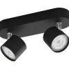 Kohdevalaisin Philips Star musta 3x4.5W