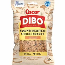 Koiranherkku Dibo 100 g kana-puolukkaherkku