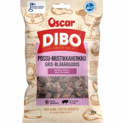 Koiranherkku Dibo 100 g possu-mustikkaherkku
