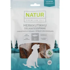 Koiran herkku NATUR PREMIUM PET 100 g pala