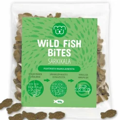 Koiranherkku Wild Fish Bites 100 g särkikalakeksi