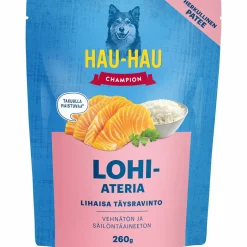 Koiranruoka 260 g Lohi-ateria, annospussi