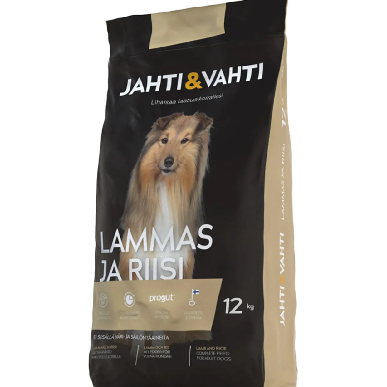 Koiranruoka Jahti&Vahti 12 kg lammas ja riisi