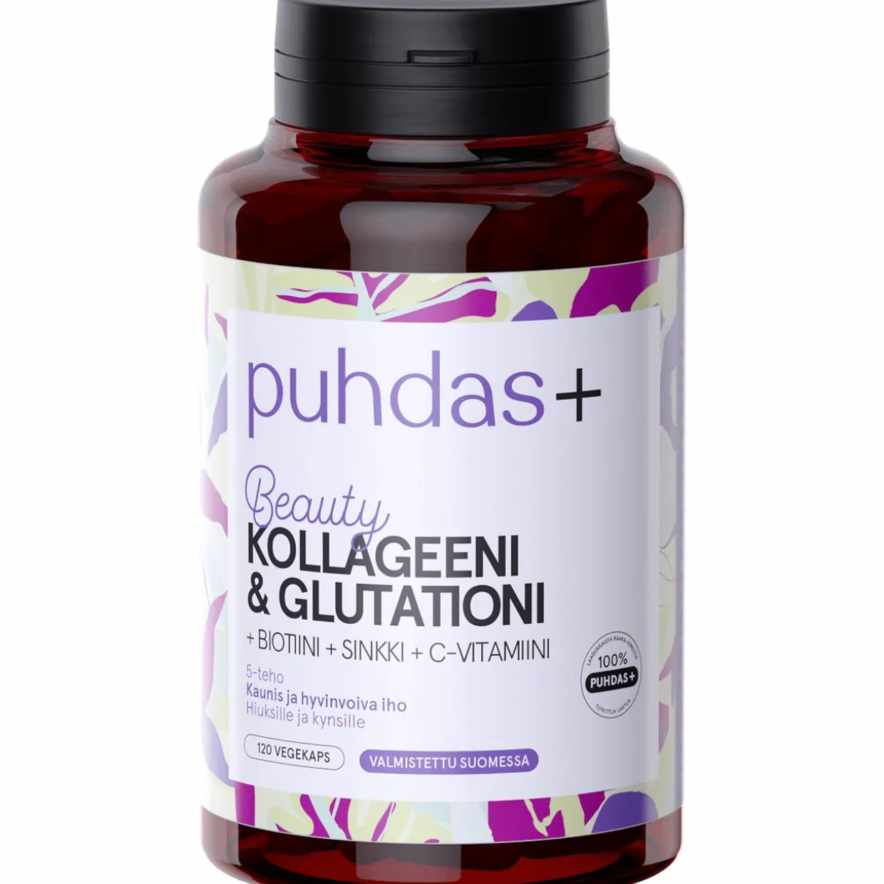 Kollageeni & Glutationi Puhdas+ 120 kaps Beauty