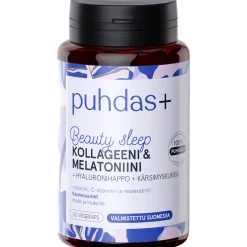 Kollageeni & Melatoniini Puhdas+ 60 kaps Beauty Sleep