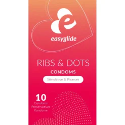 Kondomi EasyGlide 10 kpl Sensual