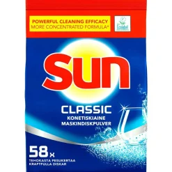 Konetiskijauhe Sun 1 kg Classic täyttöpussi