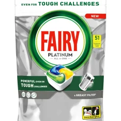 Konetiskitabletti Fairy 51 kpl Platinum