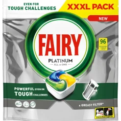 Konetiskitabletti Fairy 96 kpl Platinum