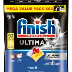 Konetiskitabletti Finish 92 kpl Ultimate All-in-1 Lemon