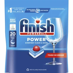 Konetiskitabletti Finish 20 kpl Power All in One