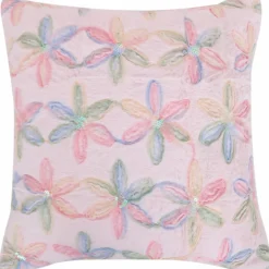 Koristetyyny Kotikulta 45 x 45 cm Anis pinkki