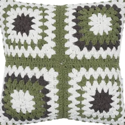 Koristetyyny Kotikulta 45 x 45 cm Granny vihreä