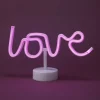 Koristevalo Miny neon pinkki love
