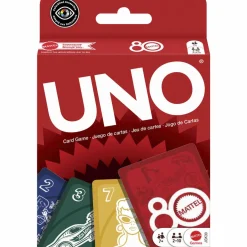 Korttipeli UNO Mattel 80v juhlapainos