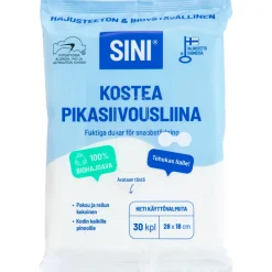 Kostea pikasiivousliina 30 kpl
