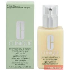 Kosteusgeeli, Clinique 125 ml Dramatically Different For Combination Oily To Oily - With Pump